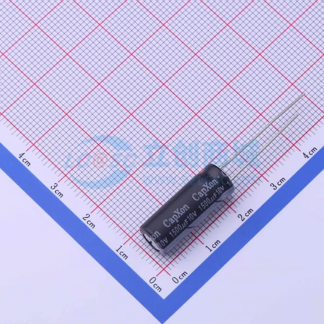 1500uF ±20% 10V 【插件】实物图