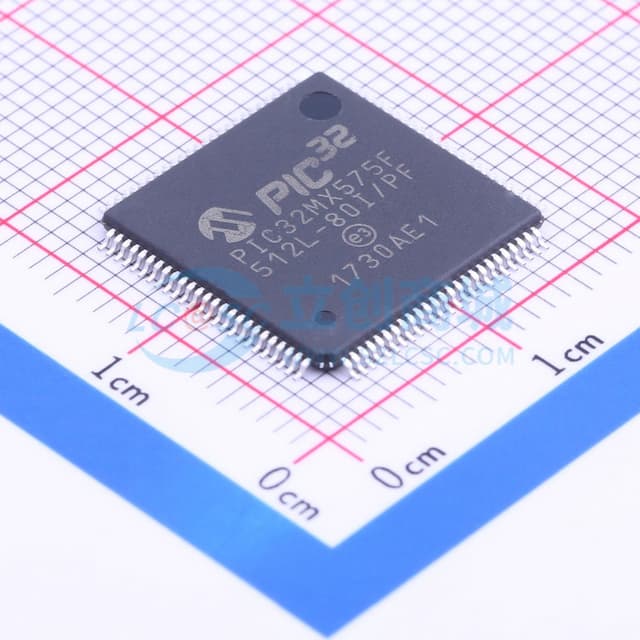 32位微控制器，带图形接口、USB、CAN和以太网实物图