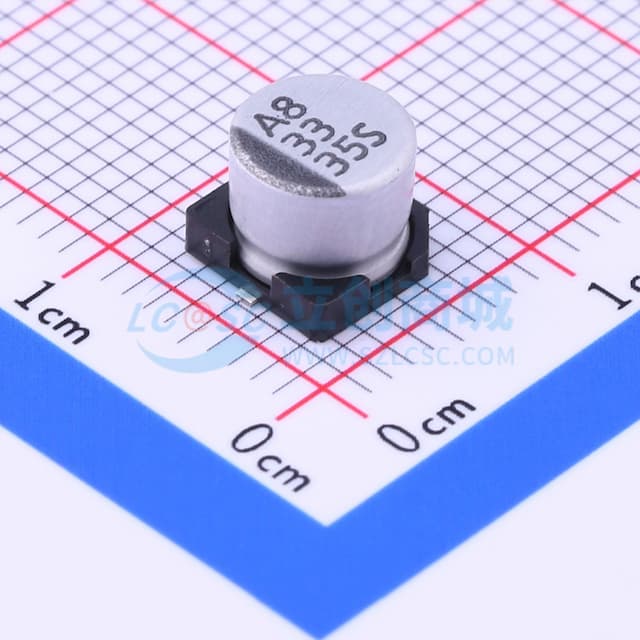 33uF ±20% 35V实物图