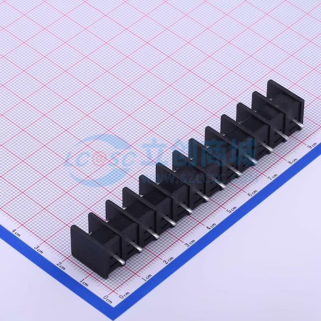 7.62mm 1x12P 每排P数:12 排数:1 直针 中脚【栅栏】实物图