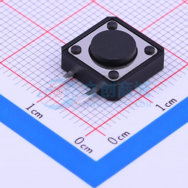11.7*11.5*4.3mm 直插 轻触开关 【轻触】实物图
