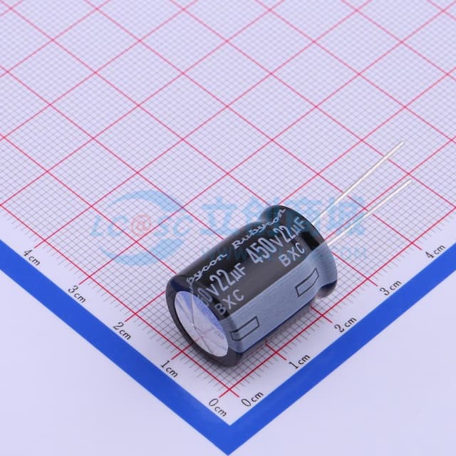 22uF ±20% 450V 【插件】实物图