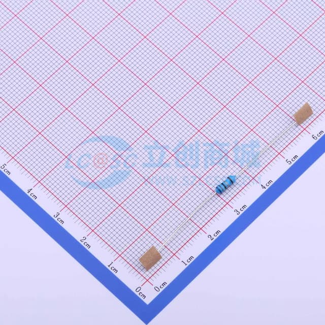 68Ω ±1% 500mW 金属膜电阻 【插件】实物图