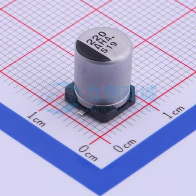 220uF ±20% 10V实物图