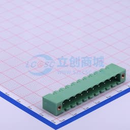 螺丝固定 1x10P 5.08mm 排数:1 每排P数:10 【插拔】缩略图