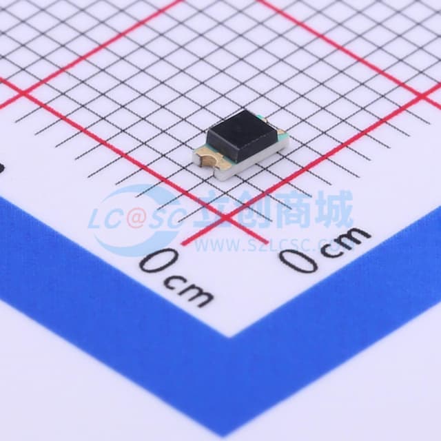 3.2*1.6*1.1mm红外贴片式芯片LED实物图