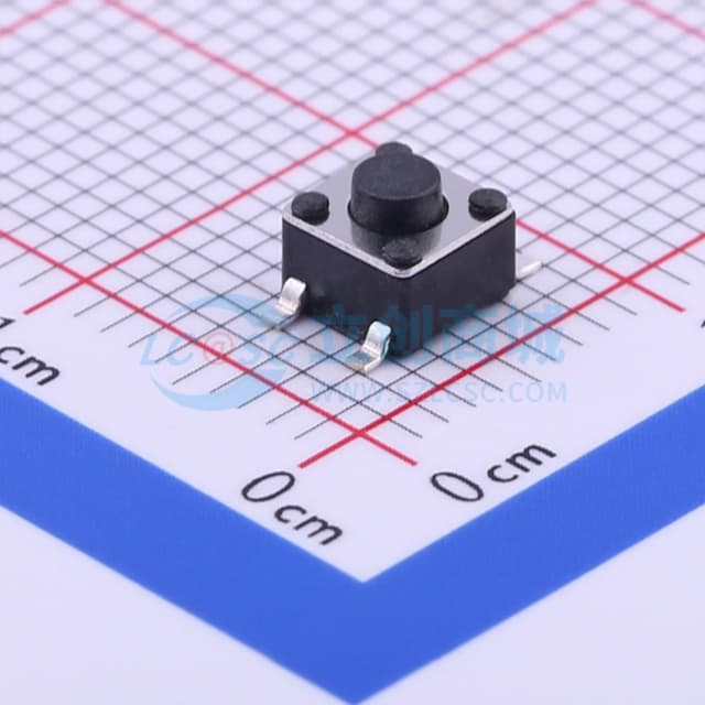 4.5*4.5*3.8mm 立贴 轻触开关实物图