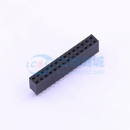 2x14P 间距:2.54mm 直插 【排针】缩略图