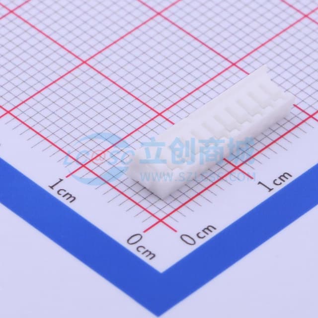 白色 1.5mm 1x11P实物图