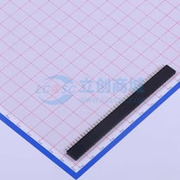 间距:2.54mm 1x40P 直插 【排针】缩略图