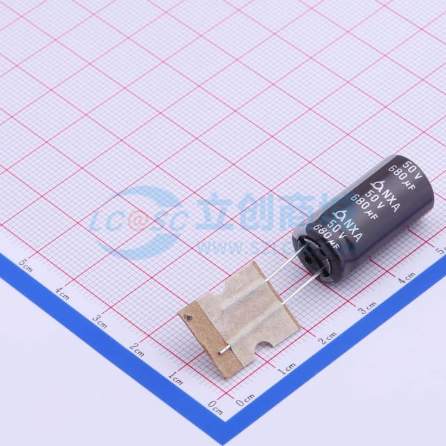 680uF ±20% 50V 【插件】实物图