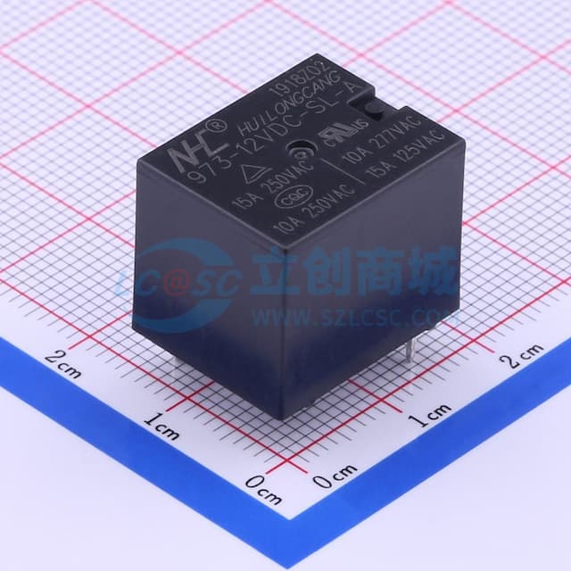 973-12VDC-SL-A 【继电】实物图