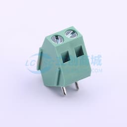 1x2P 5mm 直插 排数:1 每排P数:2 【螺钉】缩略图