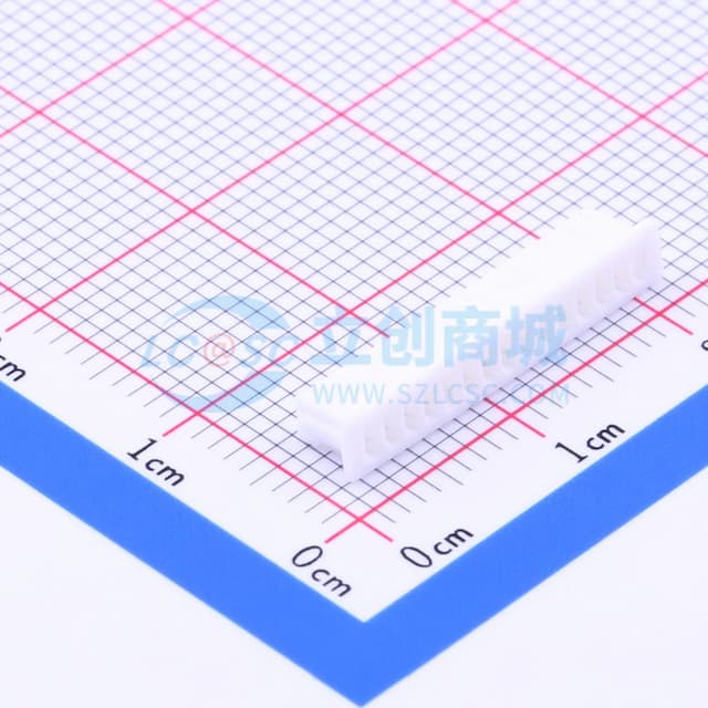 白色 1x15P 1.25mm实物图