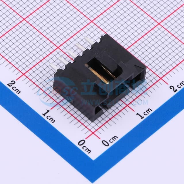 1x5P 间距:2.54mm 直插 【插件】实物图