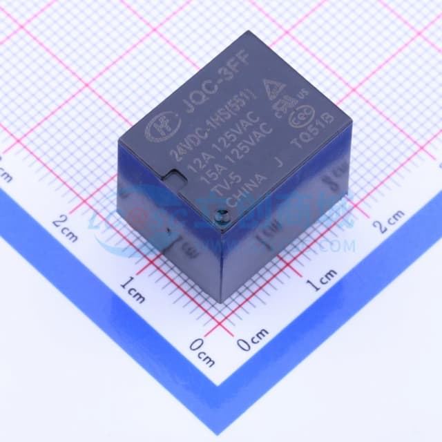 JQC-3FF/24VDC-1HS(551) 【继电】实物图