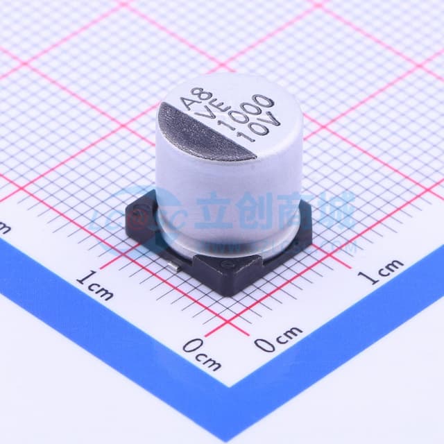 1000uF ±20% 10V实物图