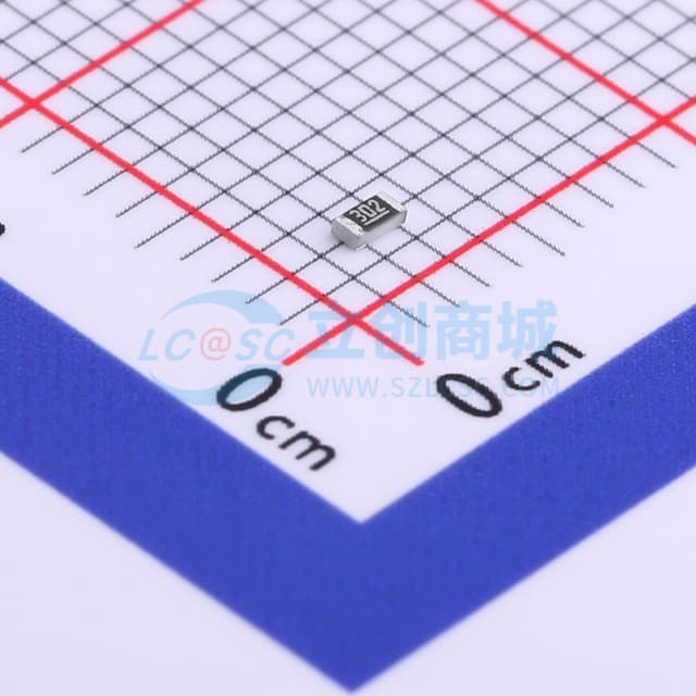 3kΩ ±1% 100mW 厚膜电阻实物图