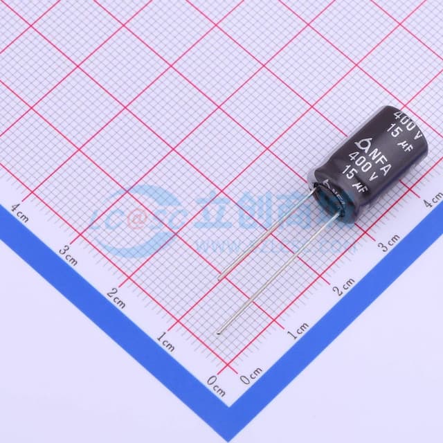 15uF ±20% 400V 【引线】实物图
