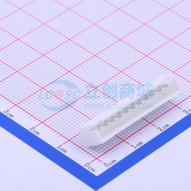 白色 1x11P 间距:2.5mm 直插【插件】实物图