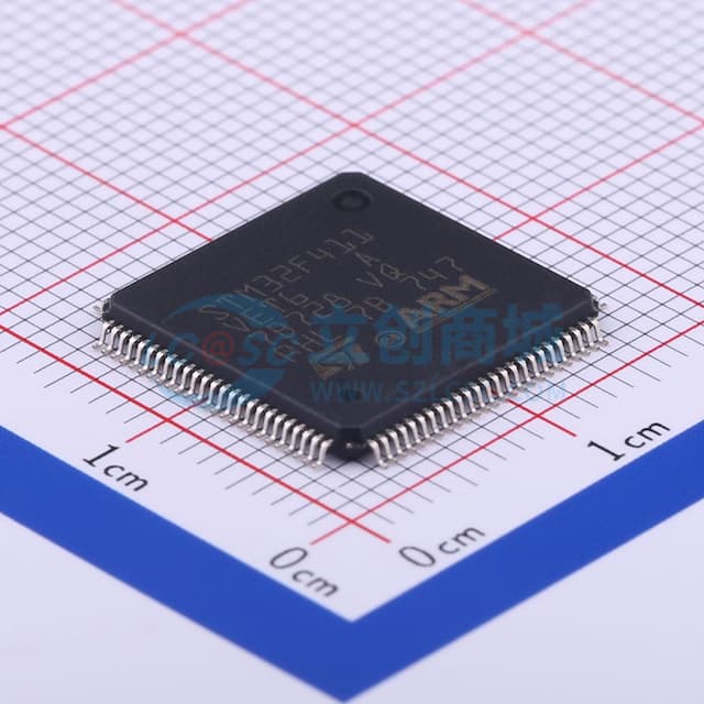 带DSP和FPU的高性能基本型系列ARM Cortex-M4 MCU，具有512 KB Flash、100 MHz CPU和ART加速器实物图