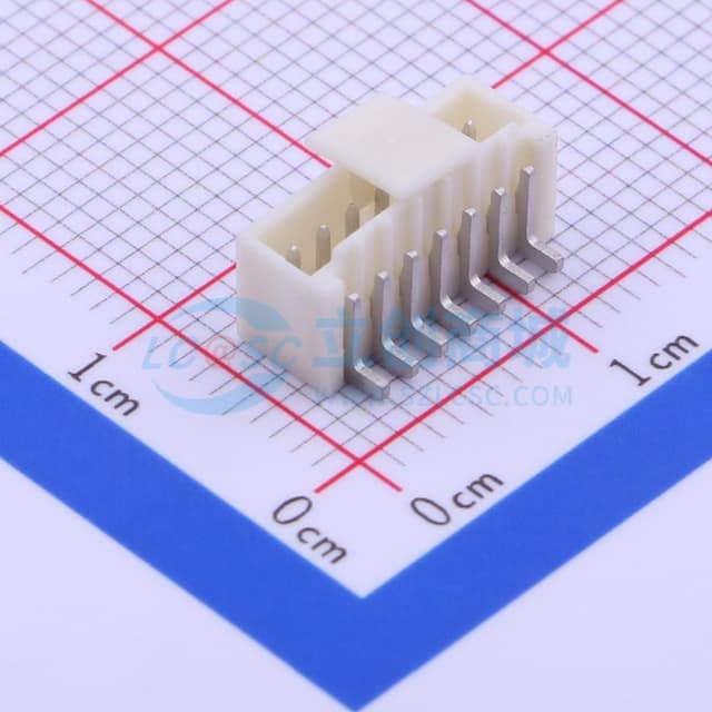 间距:1.5mm 1x7P实物图