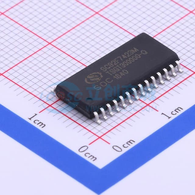 高速1T 8051内核Flash MCU实物图