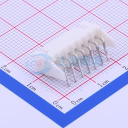 白色 1x7P 间距:2.5mm 弯插【插件】缩略图