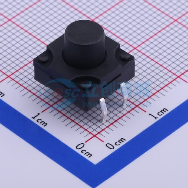 12*12*10mm 直插 轻触开关 【轻触】实物图