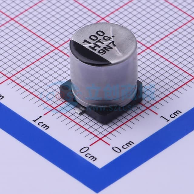 100uF ±20% 50V实物图