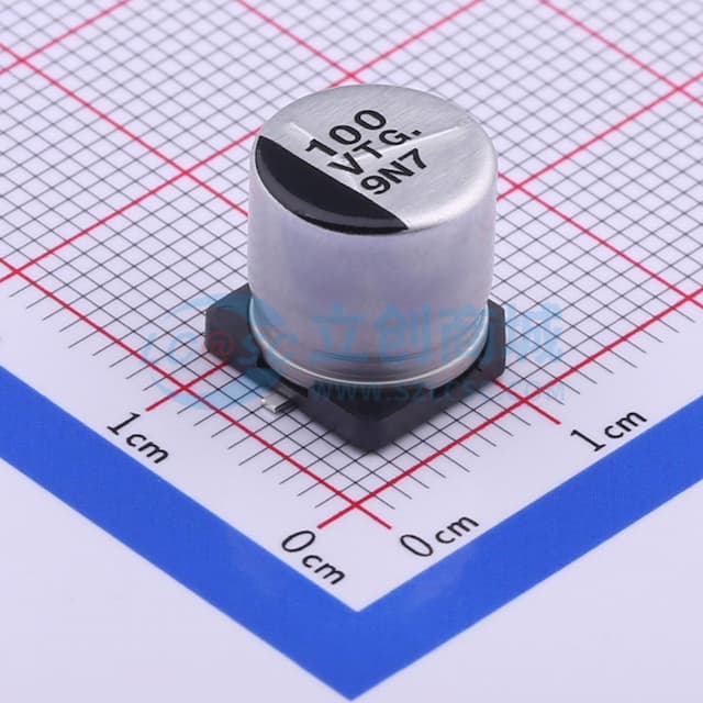 100uF ±20% 35V实物图