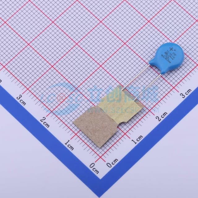 钳位电压595V 24焦耳 插件压敏电阻 【插件】实物图