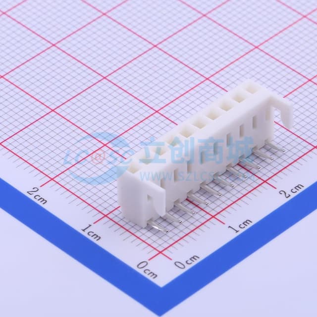 1x10P 间距:2.54mm 直插 【插件】实物图