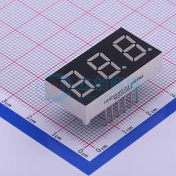 0.40直插数码管共阳三八红色光 【插件】缩略图