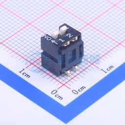 2位 2.54mm 琴键式拨码开关 侧拨缩略图