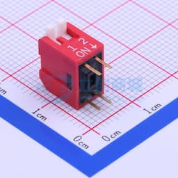 间距2.54mm 琴键 2位拨码开关 【拨码】缩略图