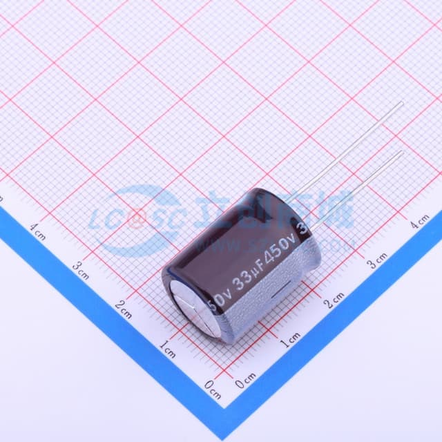 33uF ±20% 450V 【插件】实物图