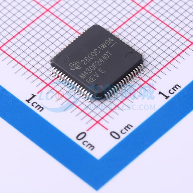 具有 56KB 闪存、4KB SRAM、12 位 ADC、比较器、I2C/SPI/UART 和硬件乘法器的 16MHz MCU实物图