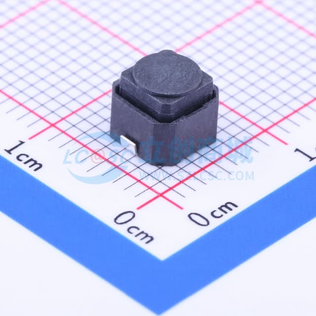6*6*5mm 立贴 轻触开关实物图