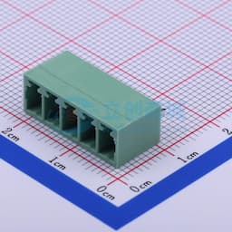 1x5P 3.81mm 排数:1 每排P数:5 【插拔】缩略图