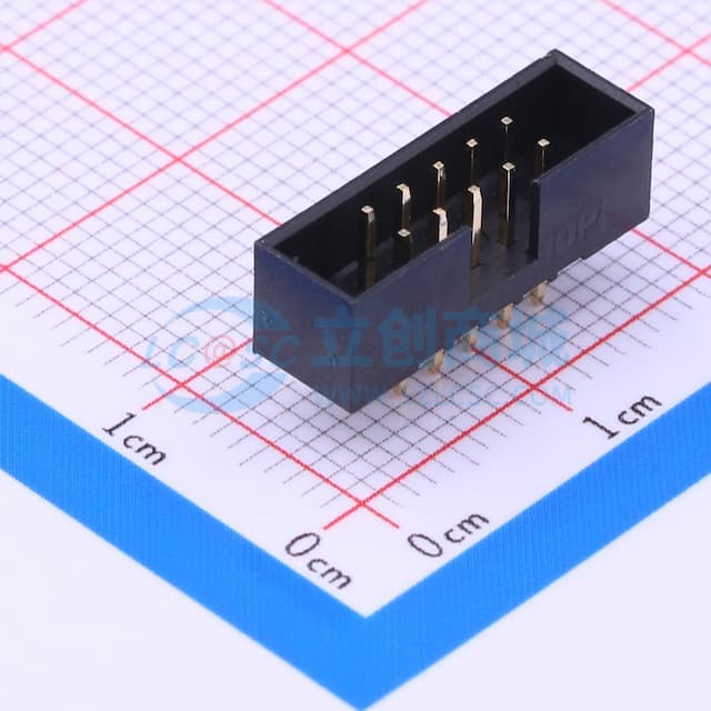 间距:2mm 2x5P【插件】实物图