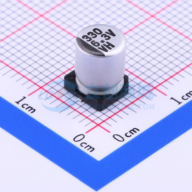 330uF ±20% 6.3V实物图