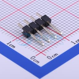 黑金 1x4P 间距:2.54mm 方针 直插【排针】缩略图