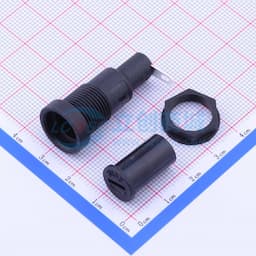 3件套 保险座5*20弯脚塑胶螺母缩略图