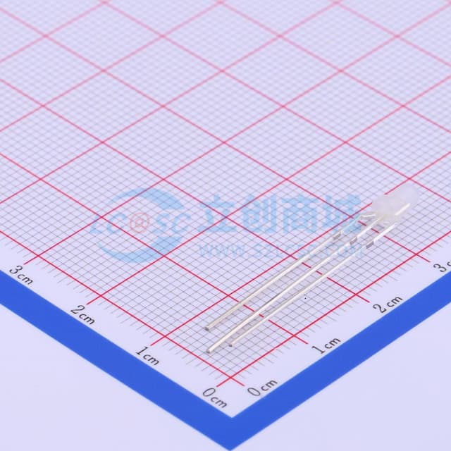 红灯,蓝灯 【发光】实物图