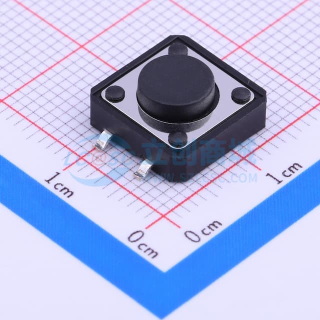 11.7*11.5*5mm 立贴 轻触开关实物图