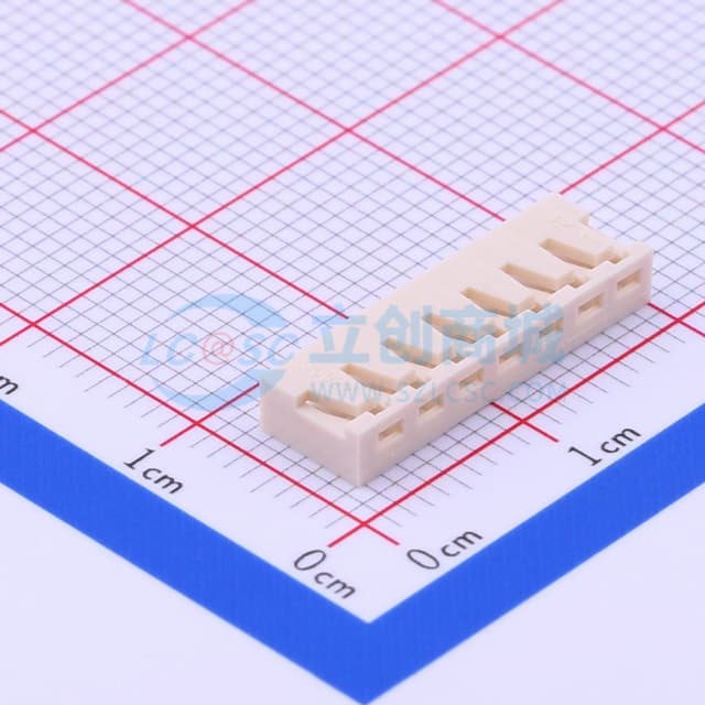 2.5mm 1x7P实物图