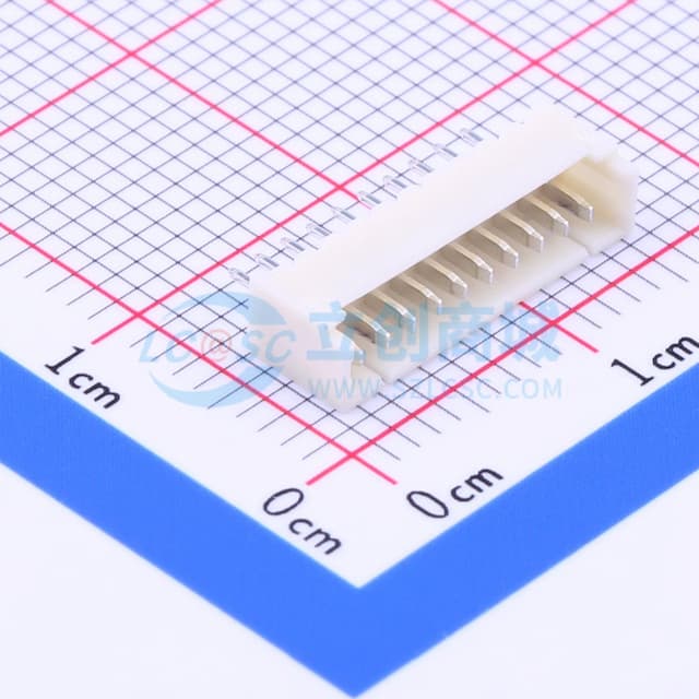 间距:1.25mm 1x10P【插件】实物图