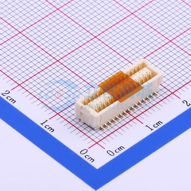 2x15P 间距:1mm 立贴实物图