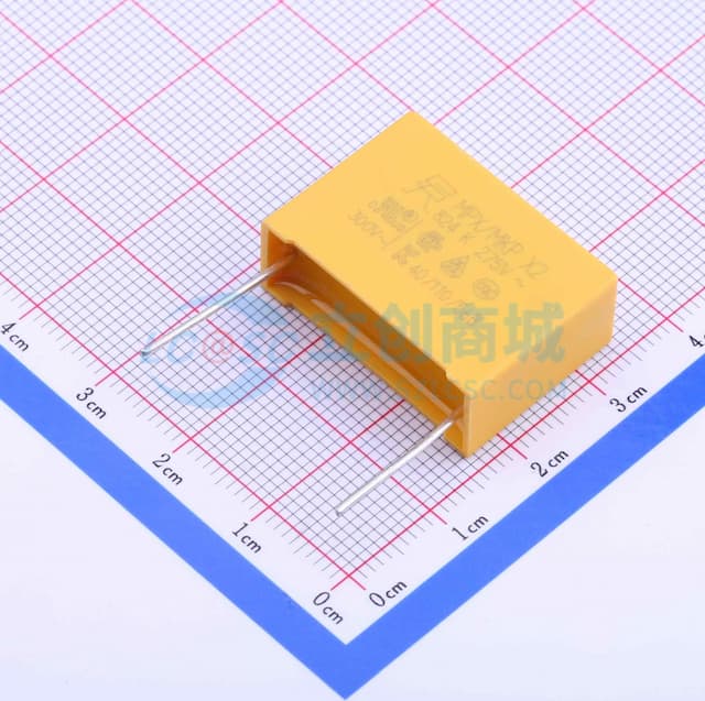 820nF ±10% 275V 等级:X2 【安规】实物图